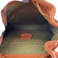 GUCCI Backpack 003 3444 0030 Suede Orange Brown Gold Metal Bamboo
