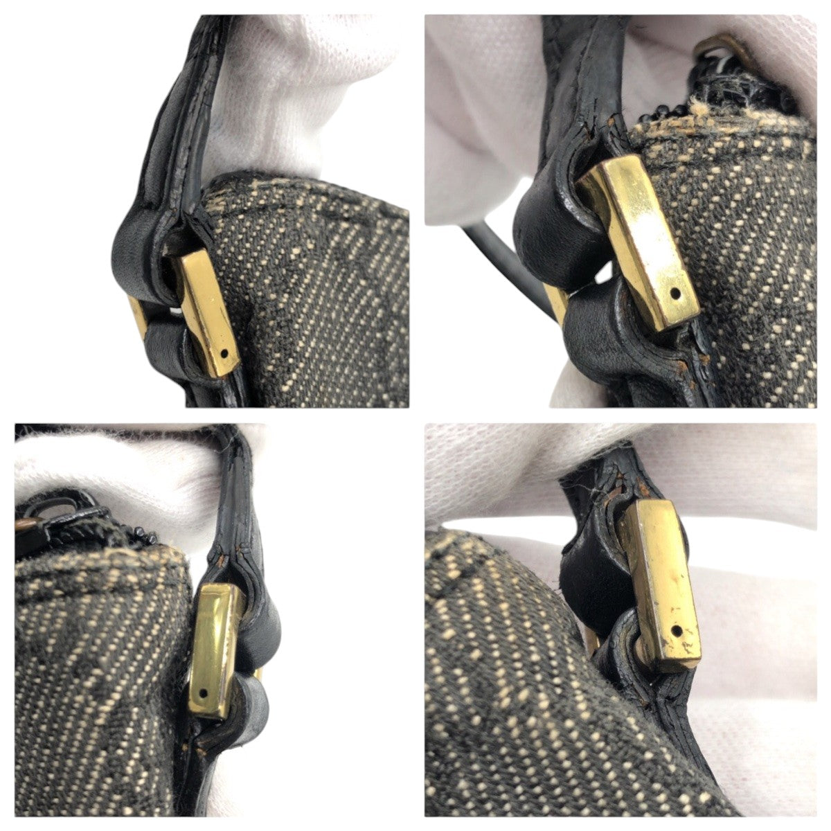 GUCCI Handbag 07199 2133 GG canvas gray GG pattern