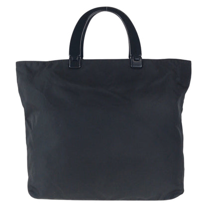 PRADA Tote Bag Nylon Black black Test Triangle With logo