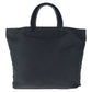 PRADA Tote Bag Nylon Black black Test Triangle With logo
