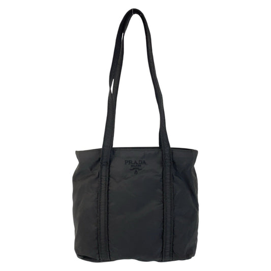 PRADA Tote Bag Nylon Black black Test