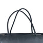 PRADA Tote Bag Nylon Black SilverMetal Test Triangle With logo