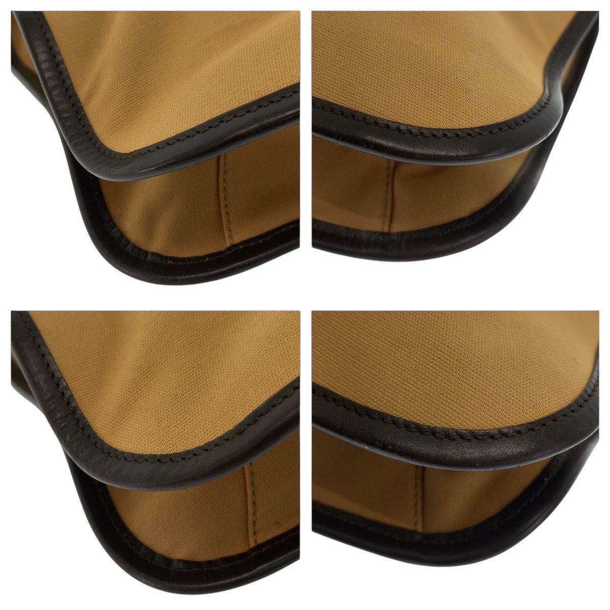 GUCCI Shoulder Bag 001 4306 canvas beige Sherry line
