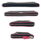 PRADA Long Wallet Purse Nylon Black Pink SilverMetal Test