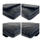 CHANEL Long Wallet Purse Caviar skin Black SilverMetal Boy chanel COCO Mark