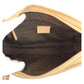 GUCCI Shoulder Bag 92728 GG canvas Beige Gold Metal