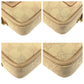 GUCCI Shoulder Bag 92728 GG canvas Beige Gold Metal