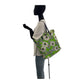 PRADA Tote Bag Nylon Green Multicolor SilverMetal Test Triangle With logo