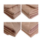 CHANEL Tri-fold wallet lambskin Pink Beige SilverMetal Matrasse COCO Mark