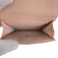 CHANEL Tri-fold wallet lambskin Pink Beige SilverMetal Matrasse COCO Mark