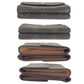 LOUIS VUITTON Tri-fold wallet M61652 PVC Brown Gold Metal Monogram Porto Monnaie BiéCartes Credit