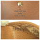 LOUIS VUITTON Tri-fold wallet M61652 PVC Brown Gold Metal Monogram Porto Monnaie BiéCartes Credit