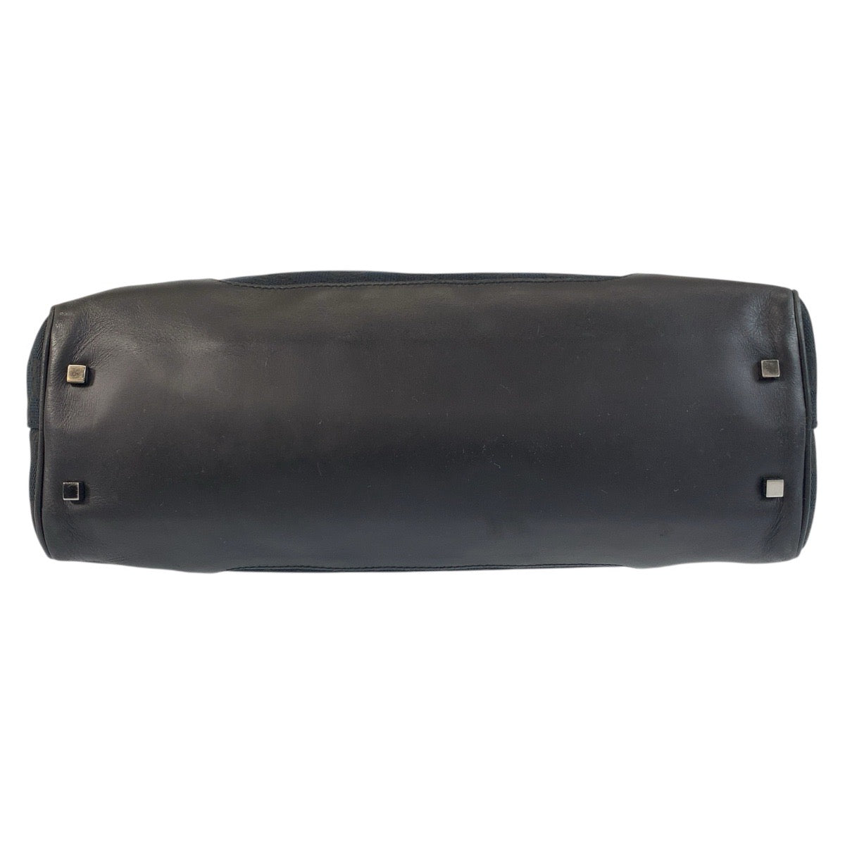 GUCCI Shoulder Bag 002 1115 GG canvas Black SilverMetal