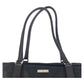 GUCCI Shoulder Bag 002 1115 GG canvas Black SilverMetal