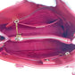 PRADA Handbag leather Red Gold Metal Safiano Triangle With logo