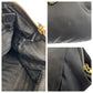 PRADA Pouch Nylon Black GoldMetal Test Triangle With logo