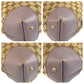 GUCCI Tote Bag 269957 GG canvas Beige Purple Gold Metal Bamboo heart