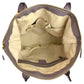 GUCCI Tote Bag 269957 GG canvas Beige Purple Gold Metal Bamboo heart
