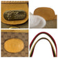 GUCCI Tote Bag 002 58 4889 PVC Beige Gold Metal Micro GG Sherry Line Old Gucci