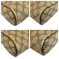 GUCCI Clutch bag 98 69 014 3553 GG Supreme Canvas Beige Brown Gold Metal Sherry Line Old Gucci
