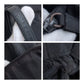 PRADA Tote Bag Nylon Black SilverMetal Test Triangle With logo