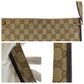 GUCCI Shoulder Bag 91762 GG canvas Beige brown