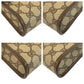 GUCCI Clutch bag 004 261 0264 GG Supreme Canvas Beige Brown Gold Metal