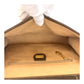 GUCCI Clutch bag 004 261 0264 GG Supreme Canvas Beige Brown Gold Metal
