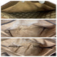 GUCCI Handbag 14 02 013 GG Supreme Canvas Brown Beige Gold Metal Old Gucci Shelly Line