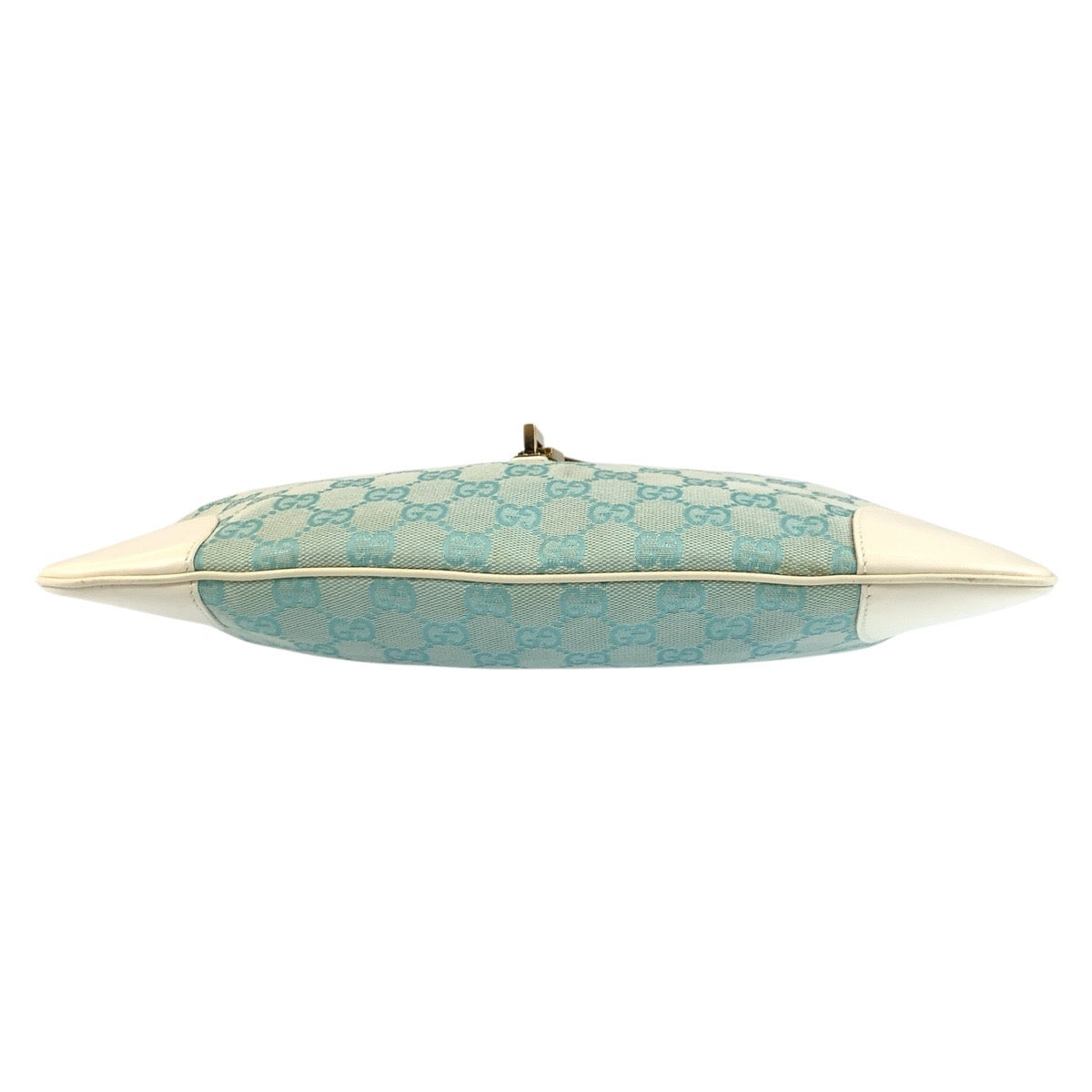 GUCCI Shoulder Bag 001 4057 GG canvas Light blue Jackie