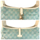 GUCCI Shoulder Bag 001 4057 GG canvas Light blue Jackie