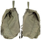PRADA Backpack Nylon Khaki Silver Test Triangle With logo