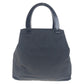 PRADA Tote Bag Nylon Black SilverMetal Test Triangle With logo