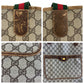 GUCCI Tote Bag 16 002 4487 GG Supreme Canvas Beige Gold Metal Sherry Line Old Gucci
