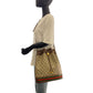 GUCCI Shoulder Bag 164 02 085 GG Supreme Canvas Beige Brown Gold Metal Old Gucci Shelly Line