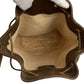 GUCCI Shoulder Bag 164 02 085 GG Supreme Canvas Beige Brown Gold Metal Old Gucci Shelly Line