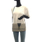 GUCCI Shoulder Bag 94 02 050 GG Supreme Canvas Navy Gray Gold Metal Old Gucci