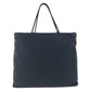 PRADA Tote Bag Nylon Black SilverMetal Test Triangle With logo