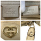 GUCCI Shoulder Bag 257072 leather Beige Ivory Gold Metal Guccissima Lovely