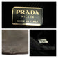 PRADA Shoulder Bag B8693 leather Brown Silver Metal