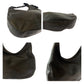 PRADA Shoulder Bag B8693 leather Brown Silver Metal