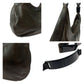 PRADA Shoulder Bag B8693 leather Brown Silver Metal