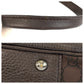 GUCCI Tote Bag 293592 GG canvas Brown Silver Metal Sherry line