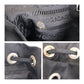 PRADA Backpack Nylon Black SilverMetal Test Triangle With logo
