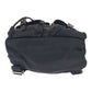 PRADA Backpack Nylon Black SilverMetal Test Triangle With logo