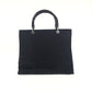 GUCCI Tote Bag 002・1010 GG canvas Black Silver Bamboo