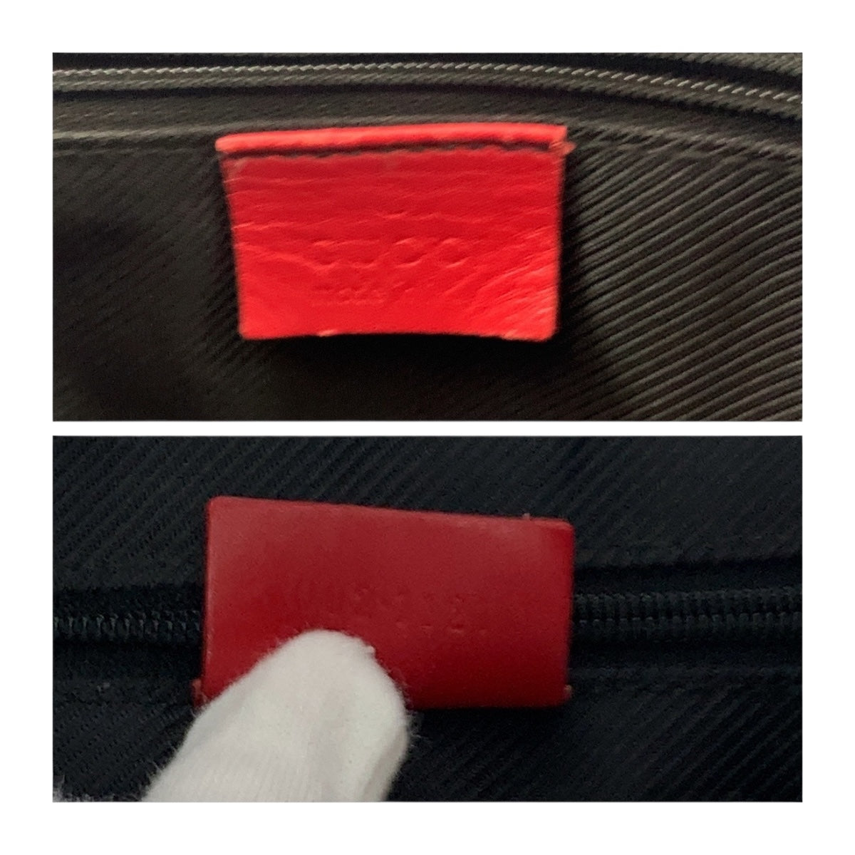 GUCCI Tote Bag 002 1121 GG canvas Red beige
