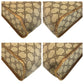 GUCCI Tote Bag 89 02 092 GG Supreme Canvas Beige Brown Gold Metal Sherry Line Old Gucci