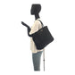 PRADA Tote Bag Nylon Black SilverMetal Test Triangle With logo