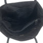 PRADA Tote Bag Nylon Black SilverMetal Test Triangle With logo